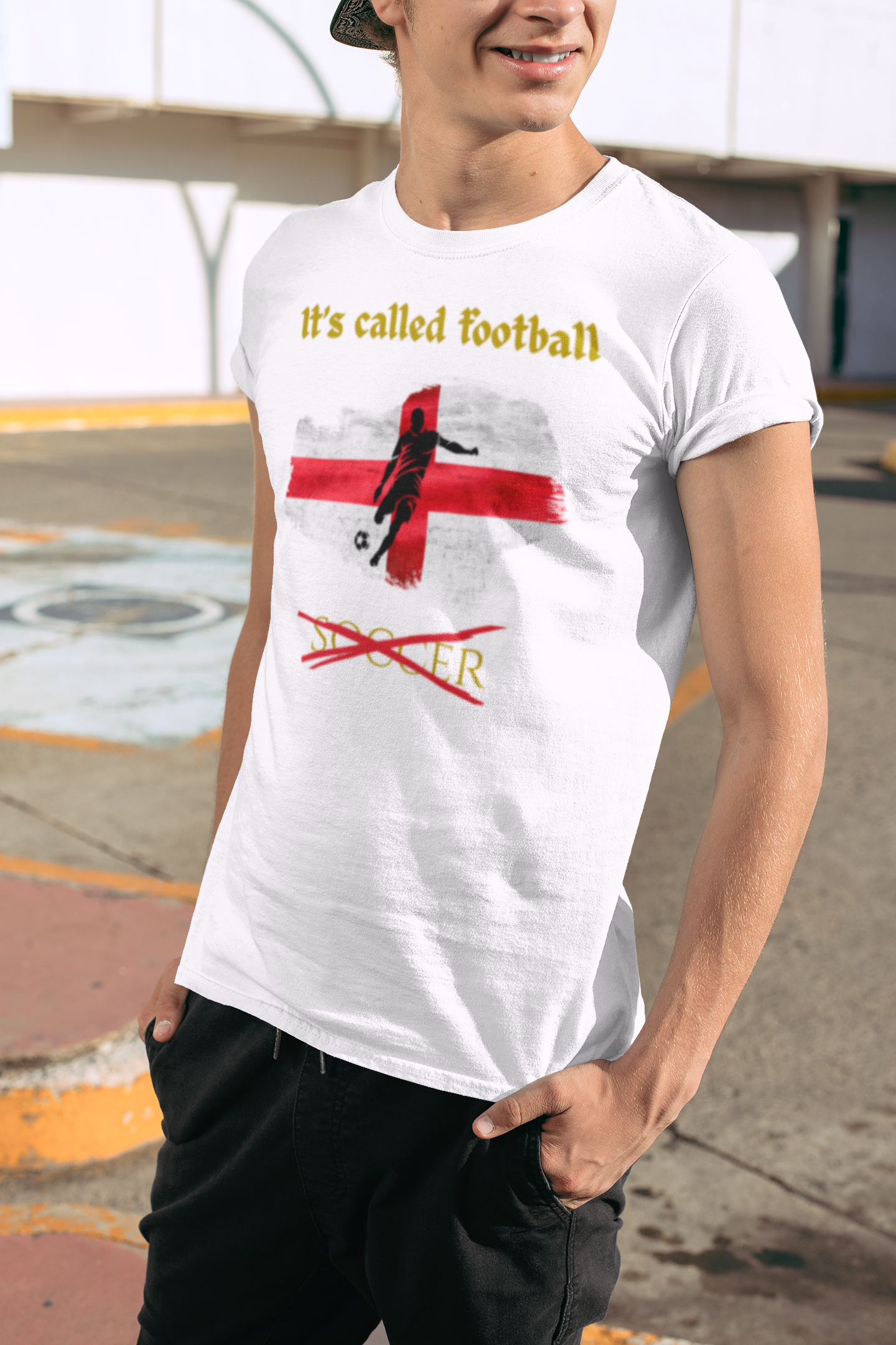 It's Called Football' England Edition Tee - White