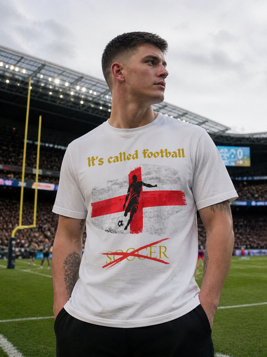 It's Called Football' England Edition Tee - White